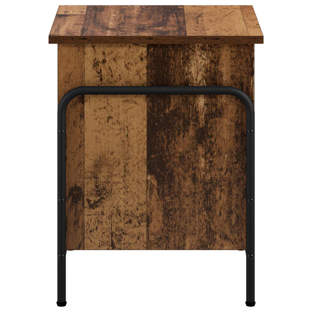 Opbevaringskasse Gammelt træ 80 x 40 x 49,5 cm Konstrueret træ