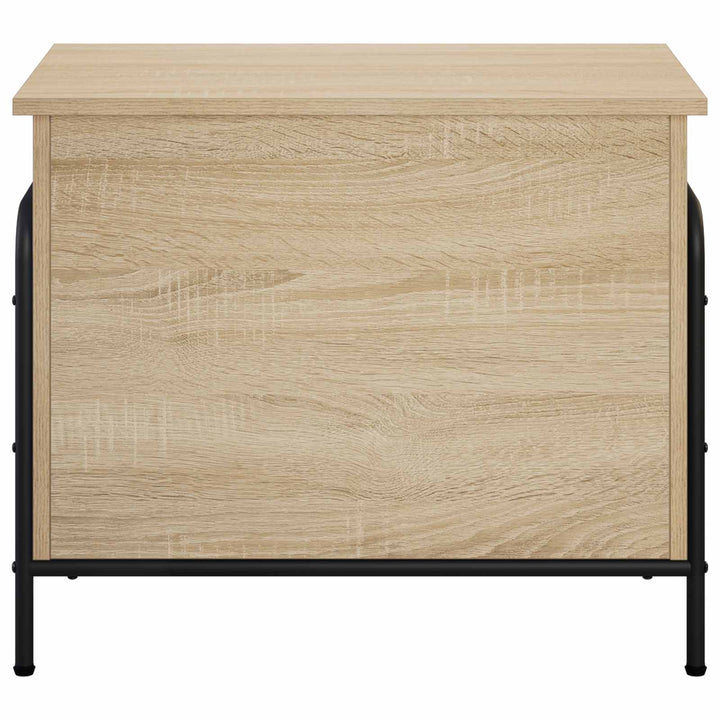 Opbevaringskasse Sonoma-eg 80 x 40 x 49,5 cm Konstrueret træ