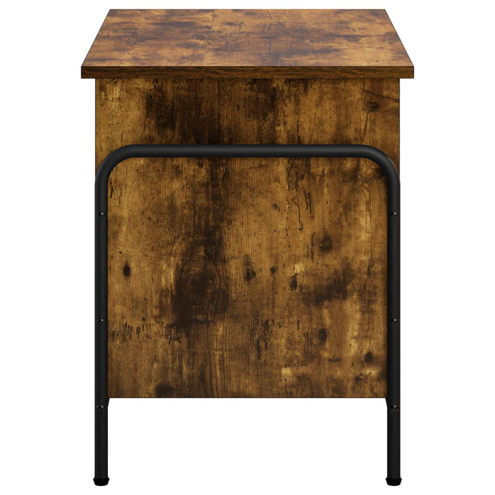 Opbevaringskasse Røget eg 80 x 40 x 49,5 cm Konstrueret træ
