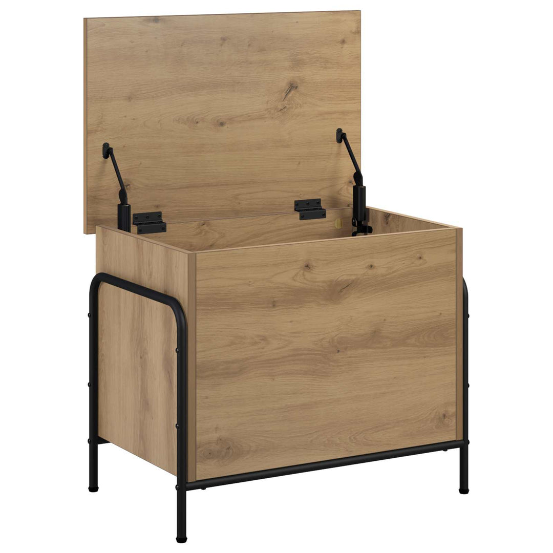 Opbevaringskasse Artisan-eg 80 x 40 x 49,5 cm Konstrueret træ