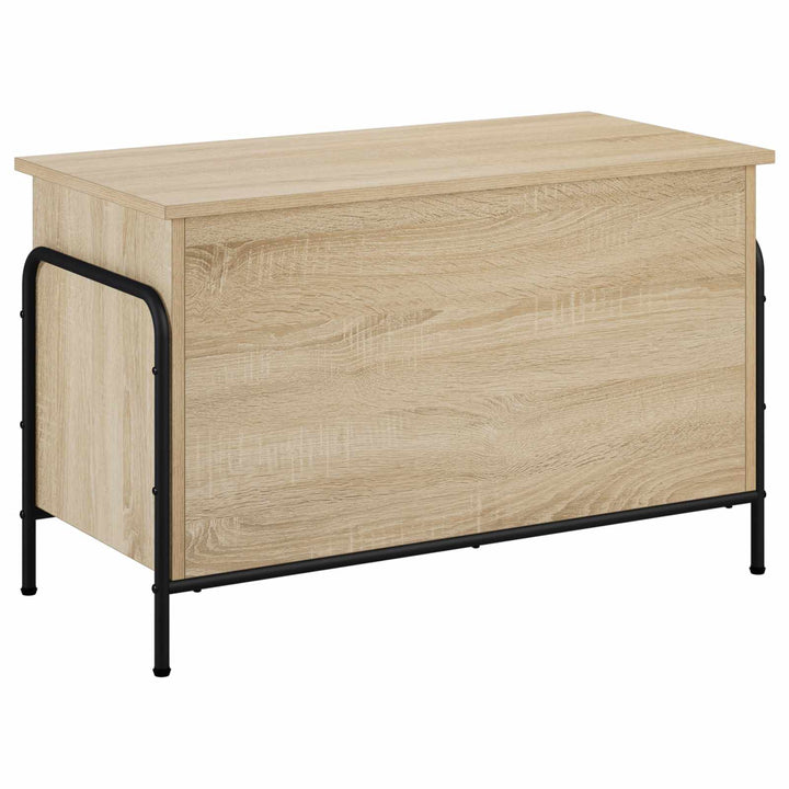 Opbevaringskasse Sonoma-eg 80 x 40 x 49,5 cm Konstrueret træ