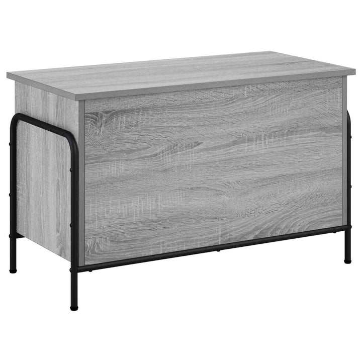 Opbevaringskasse Grå Sonoma 80 x 40 x 49,5 cm Konstrueret træ