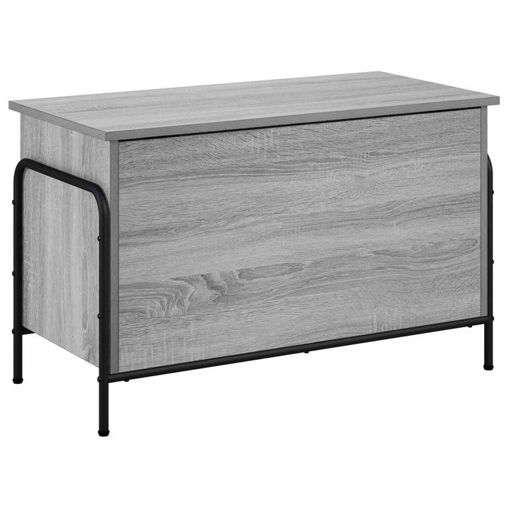 Opbevaringskasse Grå Sonoma 80 x 40 x 49,5 cm Konstrueret træ