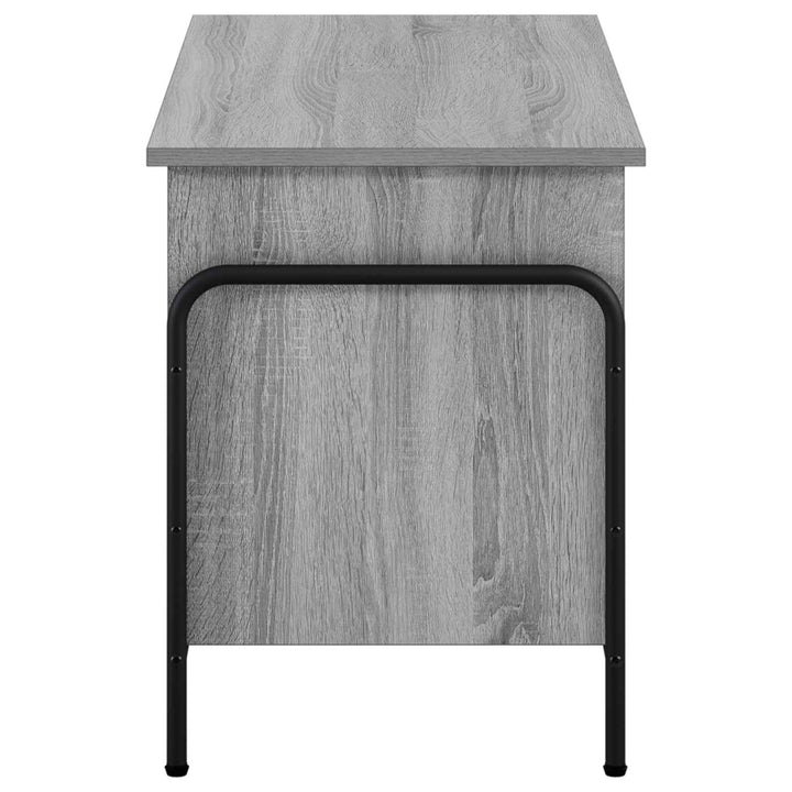 Opbevaringskasse Grå Sonoma 80 x 40 x 49,5 cm Konstrueret træ