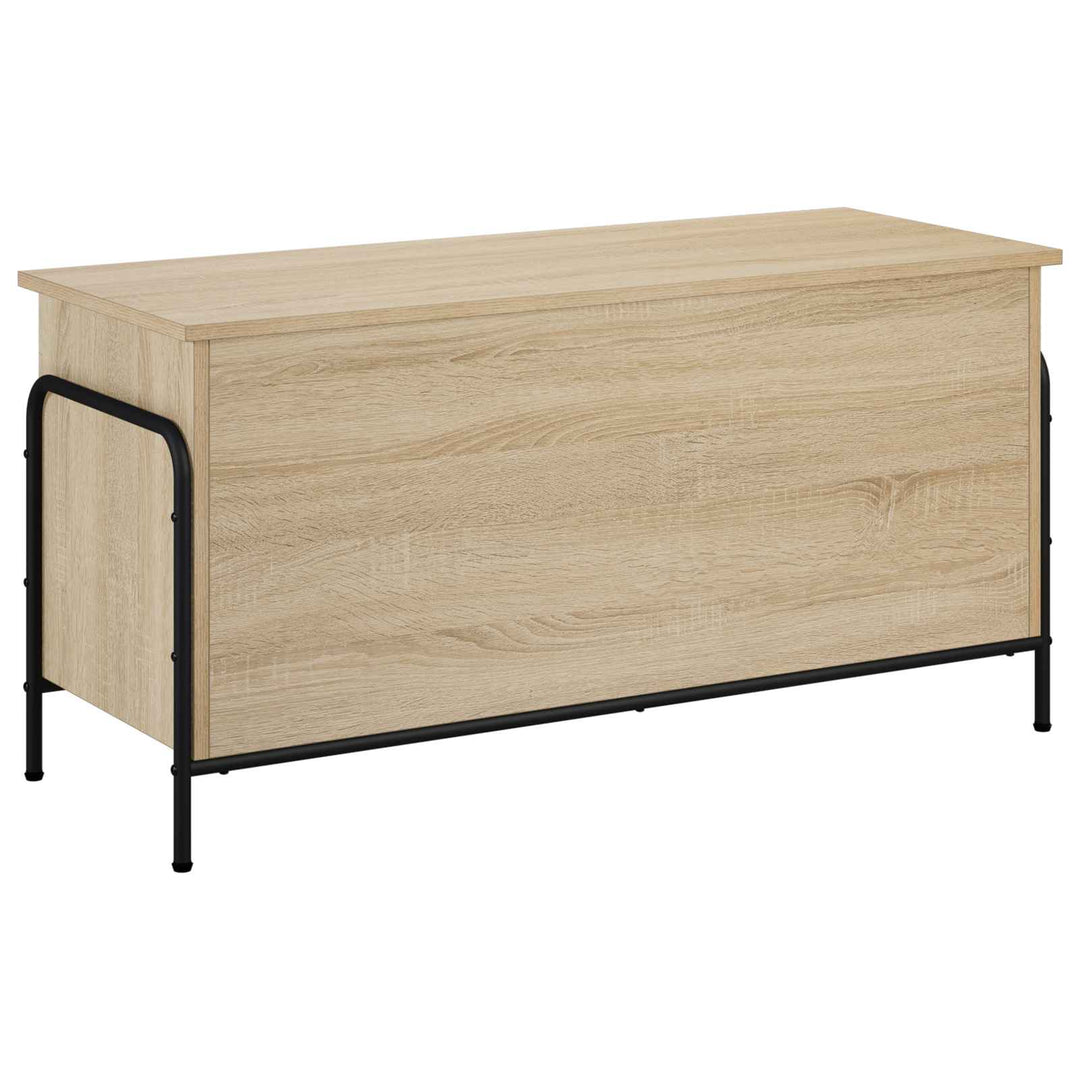 Opbevaringskasse Sonoma-eg 80 x 40 x 49,5 cm Konstrueret træ