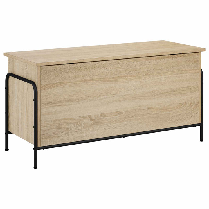Opbevaringskasse Sonoma-eg 80 x 40 x 49,5 cm Konstrueret træ