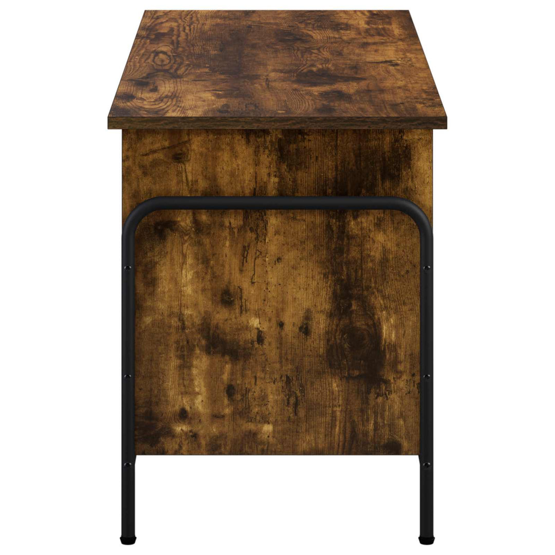 Opbevaringskasse Røget eg 80 x 40 x 49,5 cm Konstrueret træ