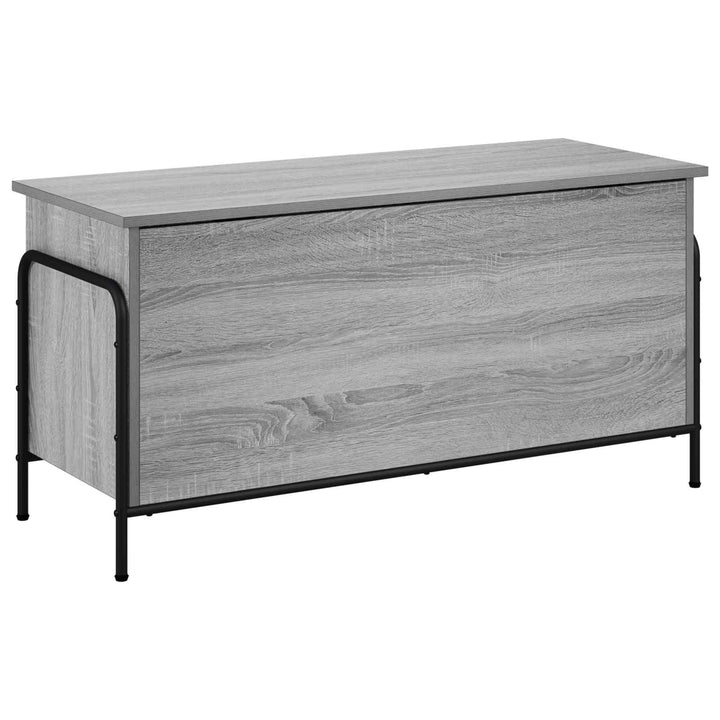 Opbevaringskasse Grå Sonoma 80 x 40 x 49,5 cm Konstrueret træ