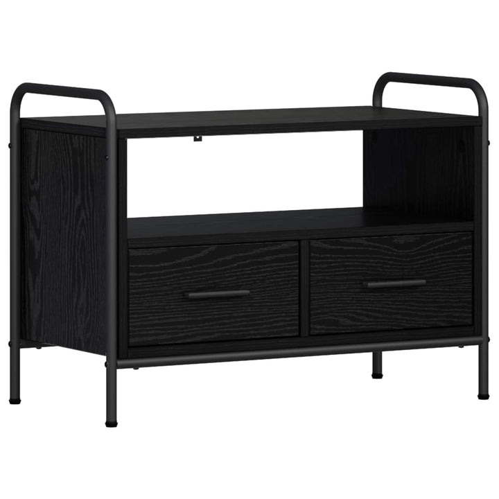 TV-skab 67,5 x 33 x 50 cm Sort eg Konstrueret træ