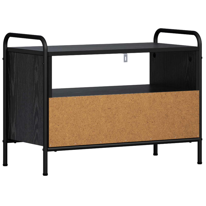 TV-skab 67,5 x 33 x 50 cm Sort eg Konstrueret træ
