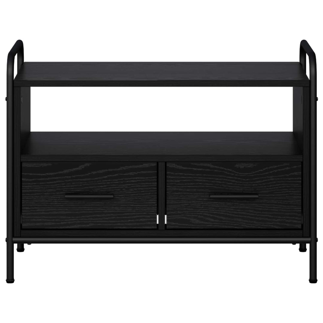 TV-skab 67,5 x 33 x 50 cm Sort eg Konstrueret træ