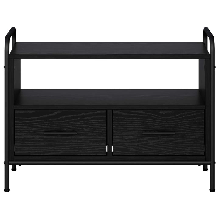 TV-skab 67,5 x 33 x 50 cm Sort eg Konstrueret træ
