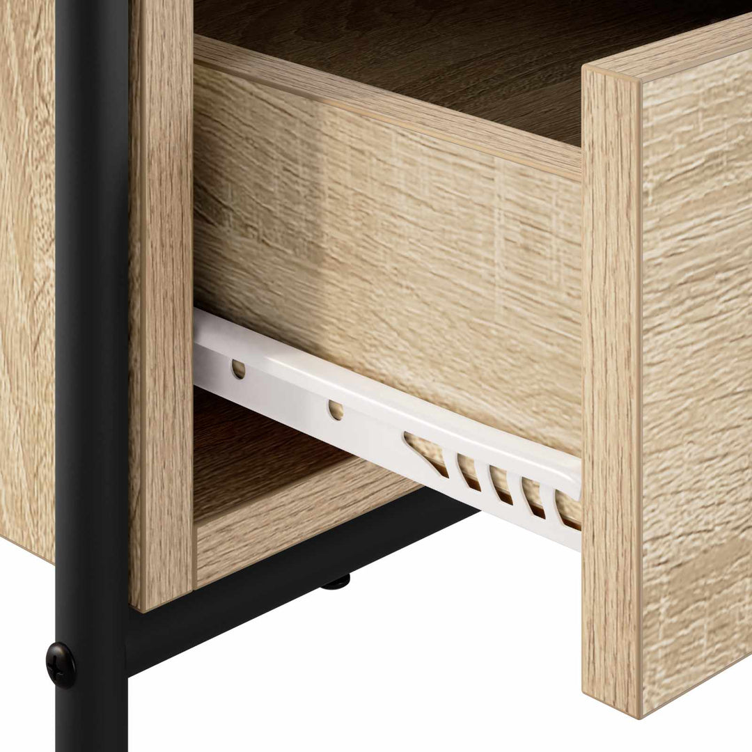 TV-skab 67,5 x 33 x 50 cm Sonoma-eg Konstrueret træ