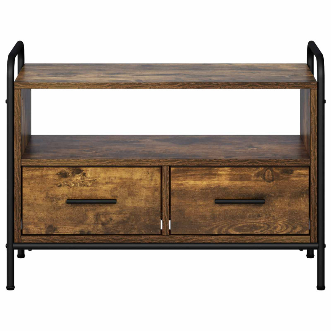 TV-skab 67,5 x 33 x 50 cm Røget eg Konstrueret træ