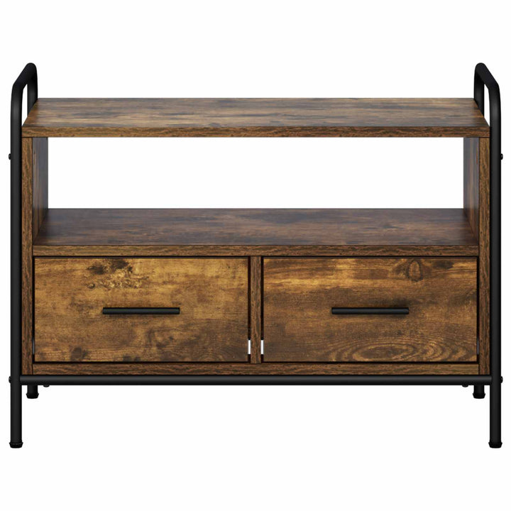 TV-skab 67,5 x 33 x 50 cm Røget eg Konstrueret træ