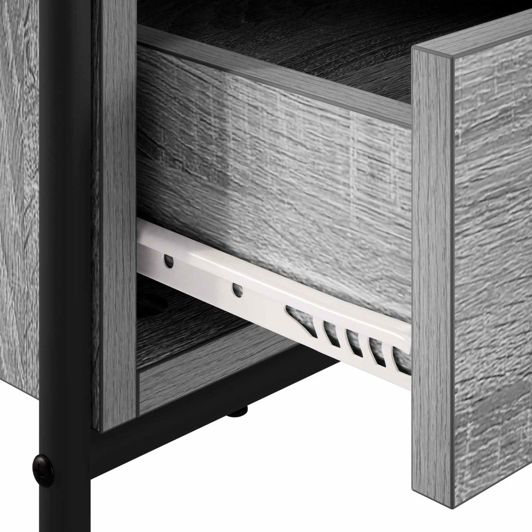 TV-skab 67,5 x 33 x 50 cm Grå Sonoma Konstrueret træ