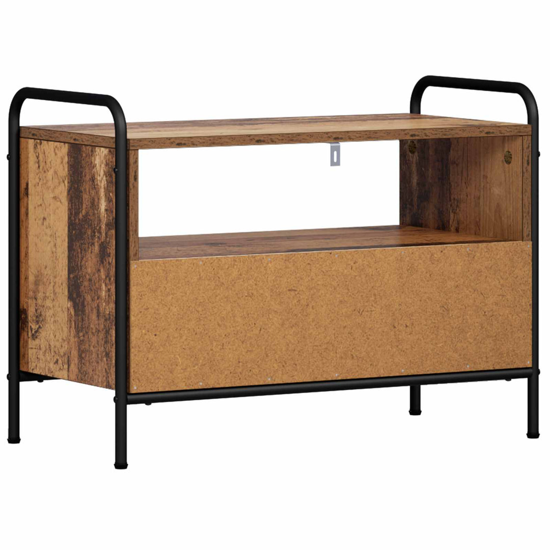 TV-skab 67,5 x 33 x 50 cm Gammelt træ Konstrueret træ
