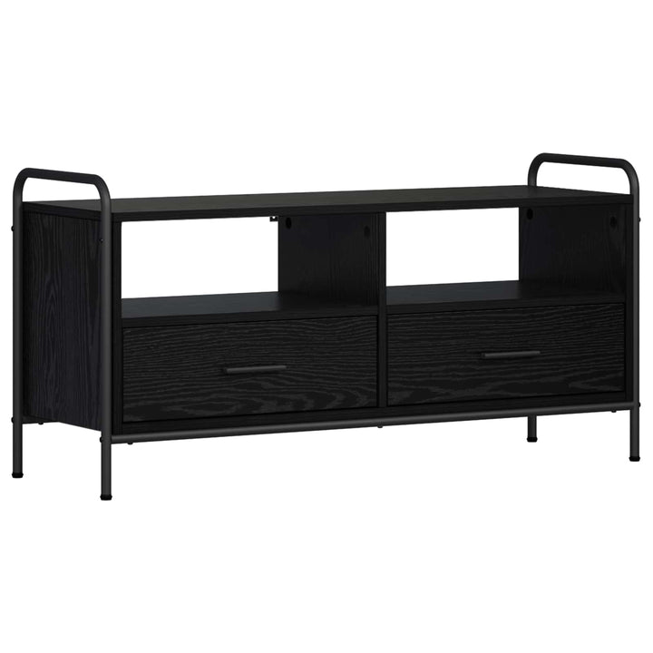 TV-skab 67,5 x 33 x 50 cm Sort eg Konstrueret træ