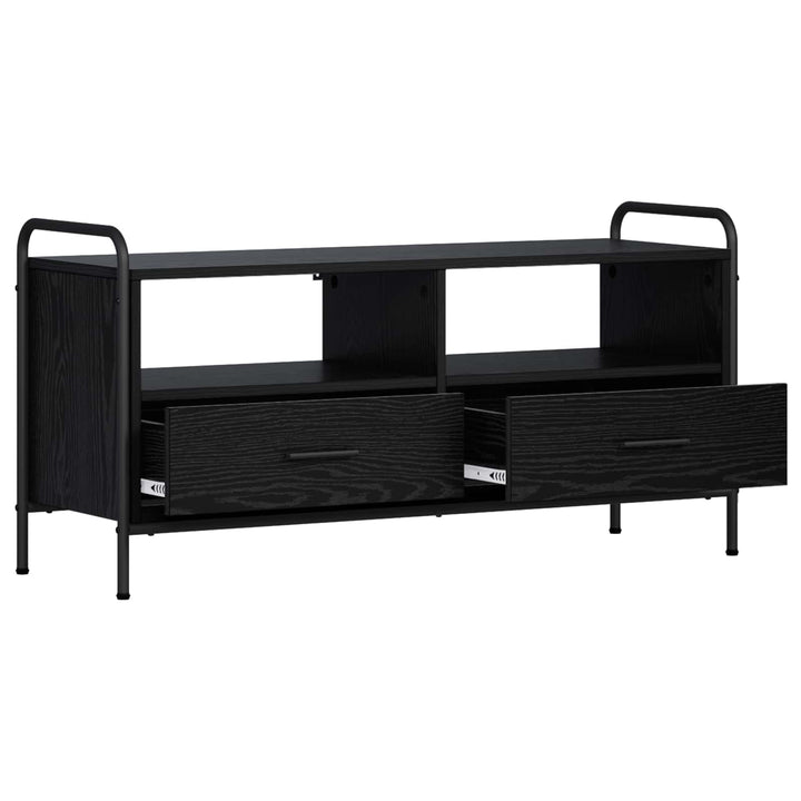 TV-skab 67,5 x 33 x 50 cm Sort eg Konstrueret træ