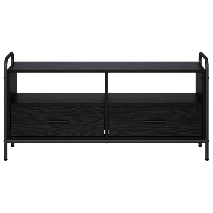 TV-skab 67,5 x 33 x 50 cm Sort eg Konstrueret træ