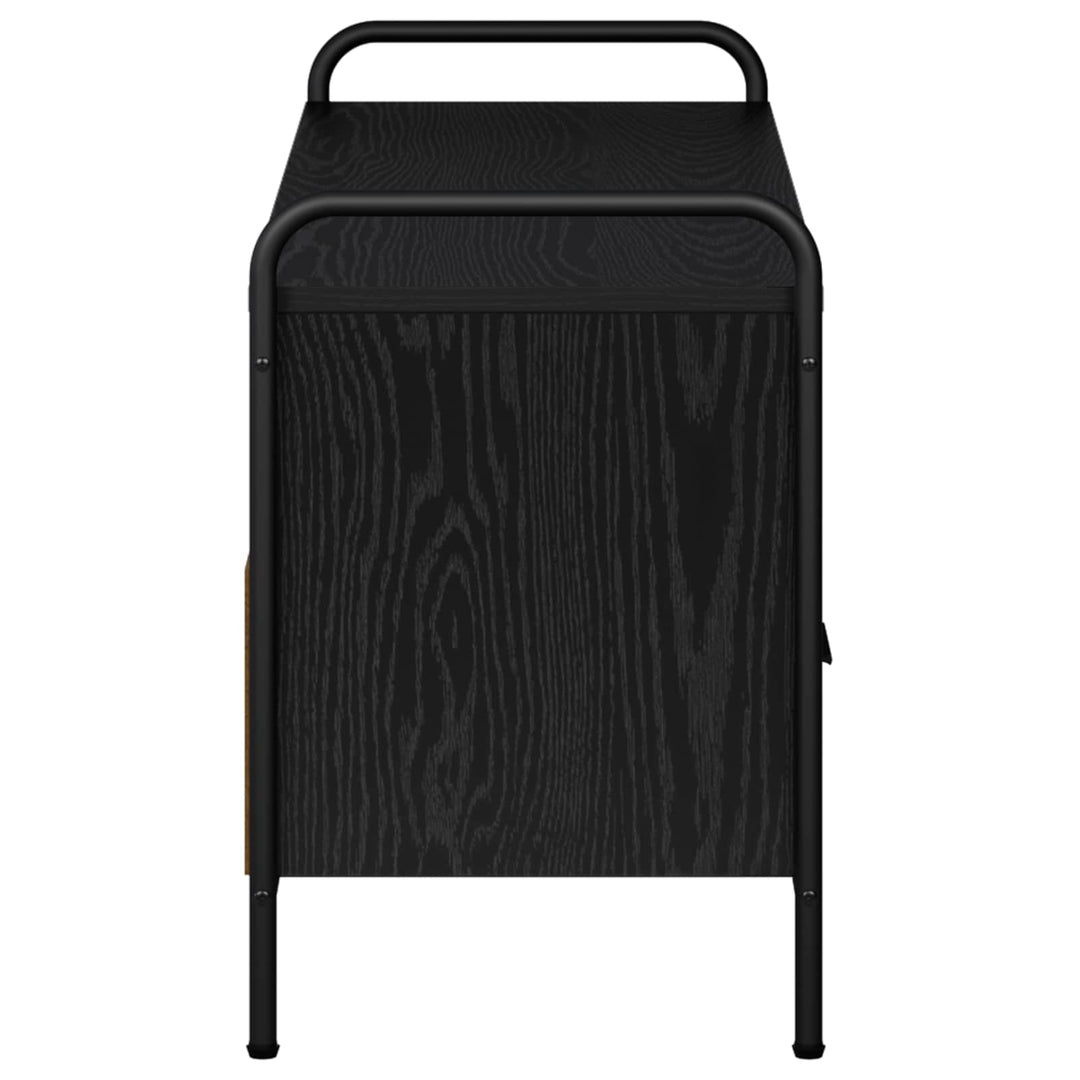TV-skab 67,5 x 33 x 50 cm Sort eg Konstrueret træ