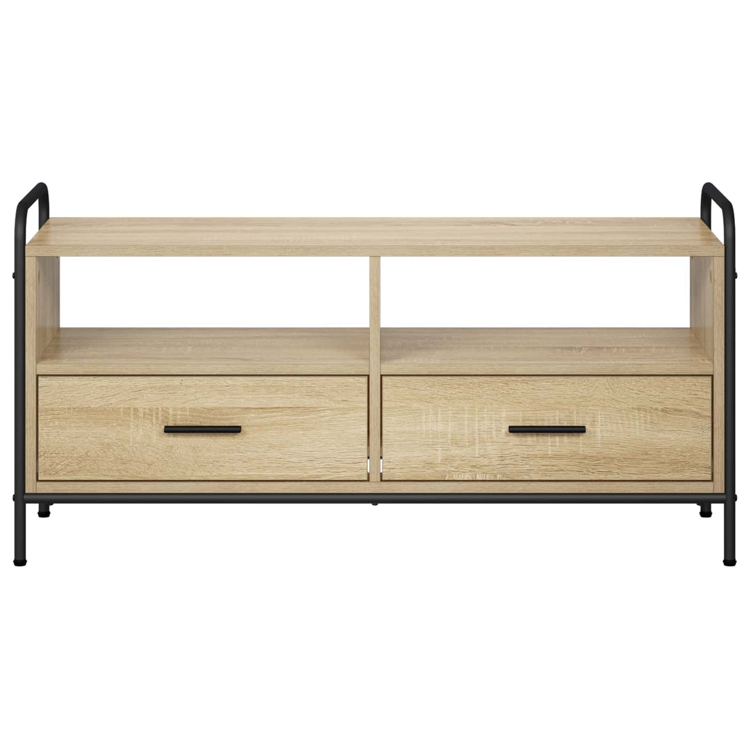 TV-skab 67,5 x 33 x 50 cm Sonoma-eg Konstrueret træ