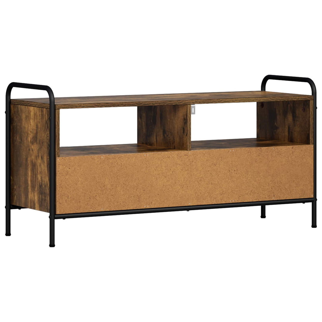 TV-skab 67,5 x 33 x 50 cm Røget eg Konstrueret træ