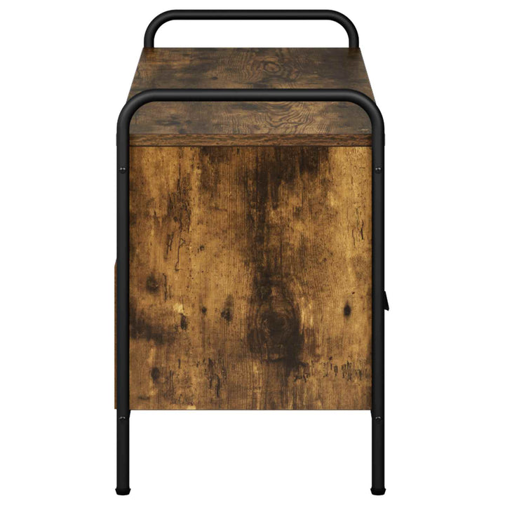 TV-skab 67,5 x 33 x 50 cm Røget eg Konstrueret træ