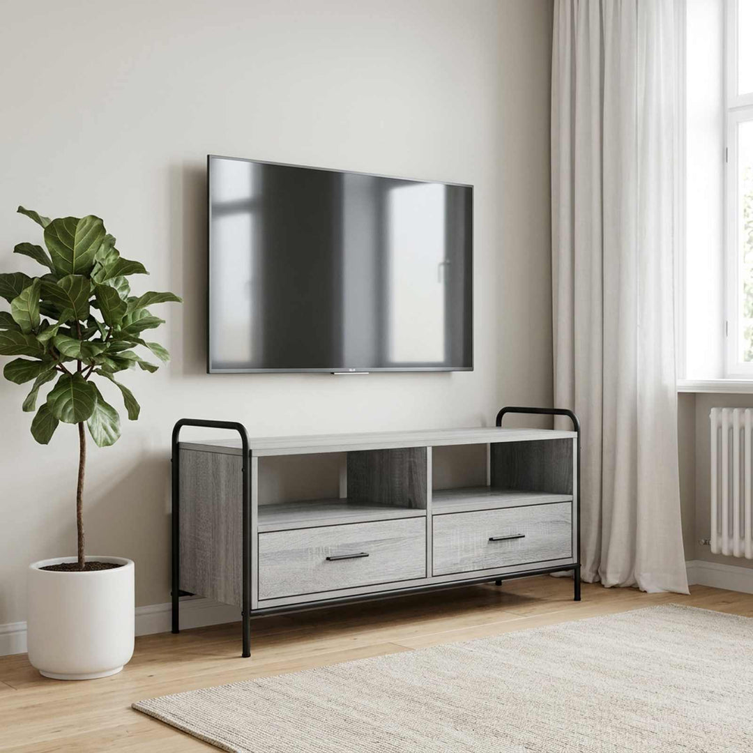 TV-skab 67,5 x 33 x 50 cm Grå Sonoma Konstrueret træ