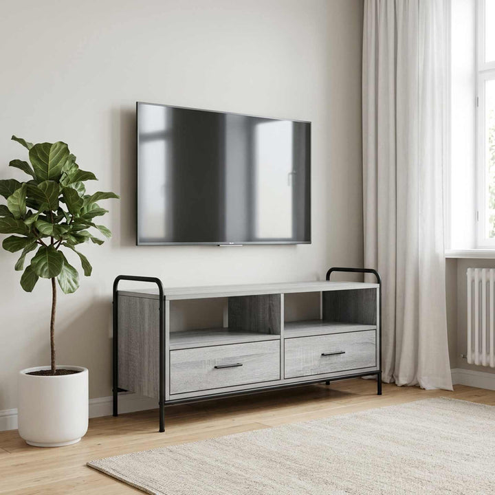 TV-skab 67,5 x 33 x 50 cm Grå Sonoma Konstrueret træ