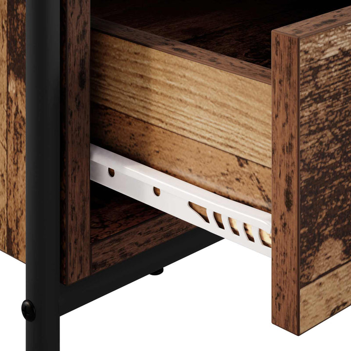 TV-skab 67,5 x 33 x 50 cm Gammelt træ Konstrueret træ