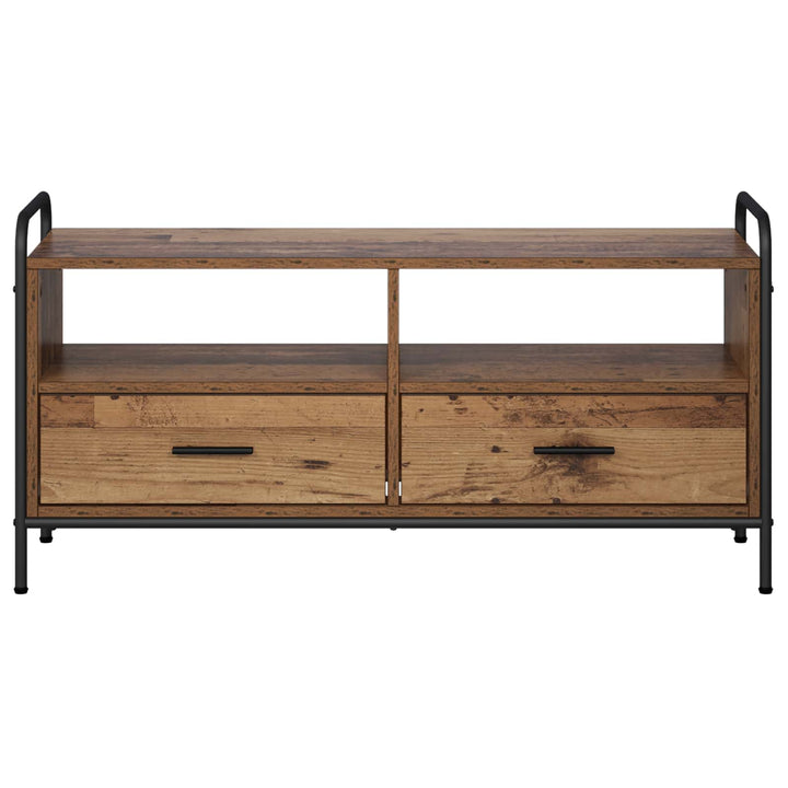TV-skab 67,5 x 33 x 50 cm Gammelt træ Konstrueret træ