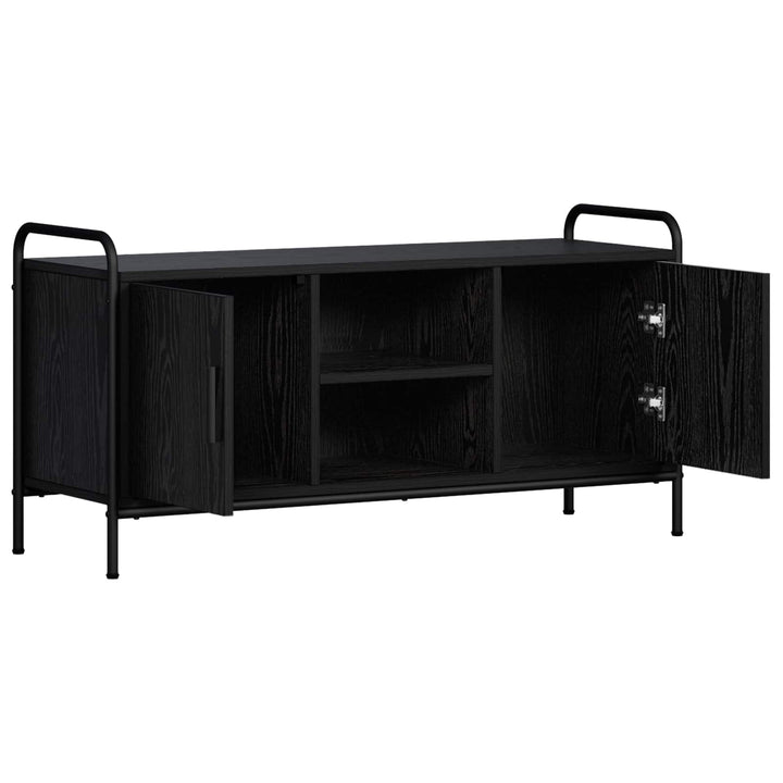 TV-skab 99 x 33 x 50 cm Sort eg Konstrueret træ