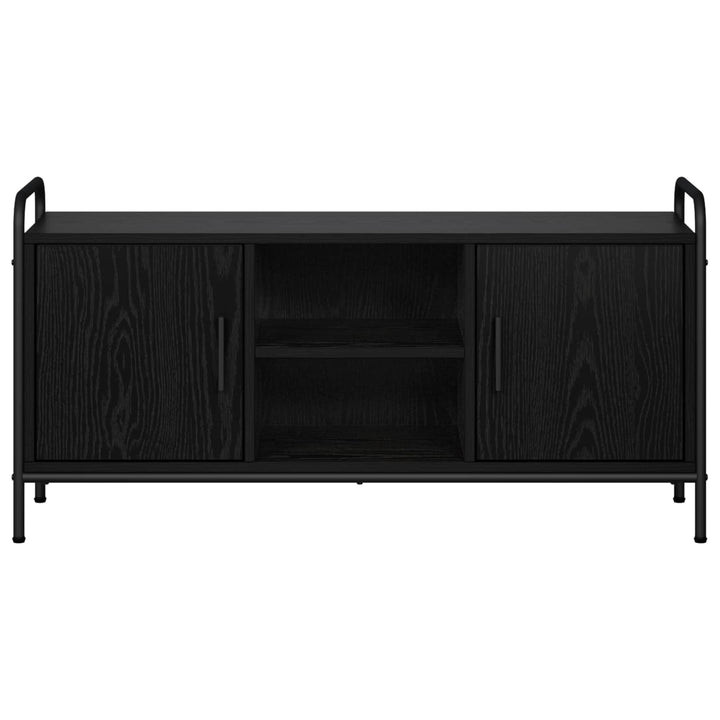 TV-skab 99 x 33 x 50 cm Sort eg Konstrueret træ