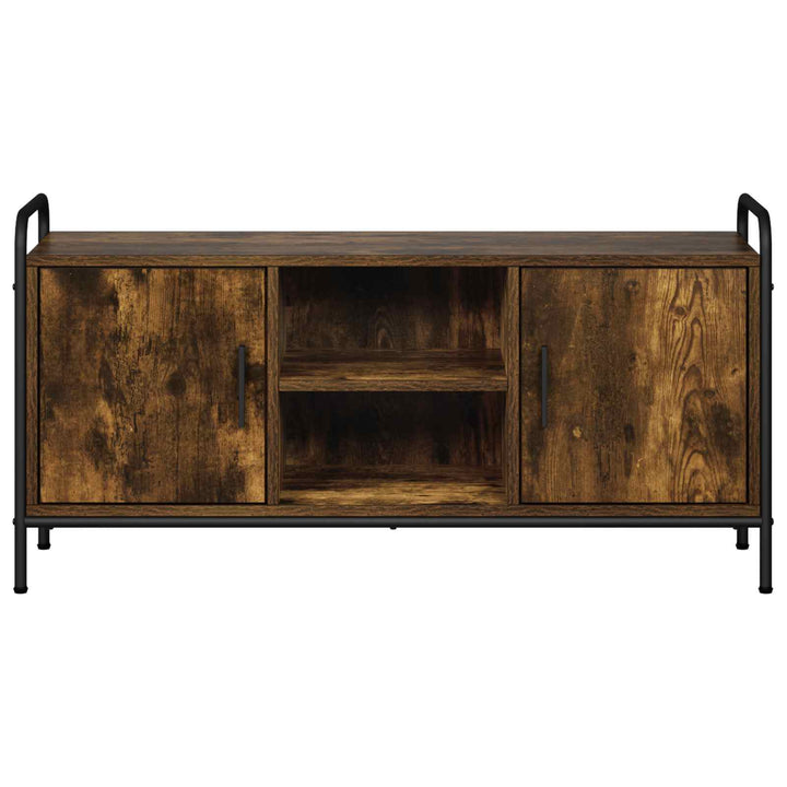 TV-skab 99 x 33 x 50 cm Røget eg Konstrueret træ