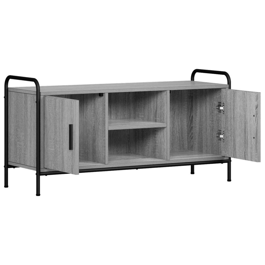 TV-skab 99 x 33 x 50 cm Grå Sonoma Konstrueret træ