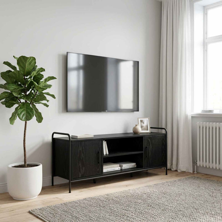 TV-skab 119 x 33 x 50 cm Sort eg