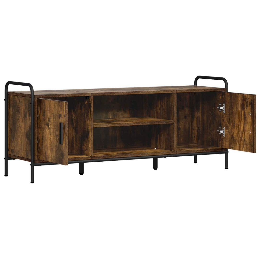 TV-skab 119 x 33 x 50 cm Røget eg