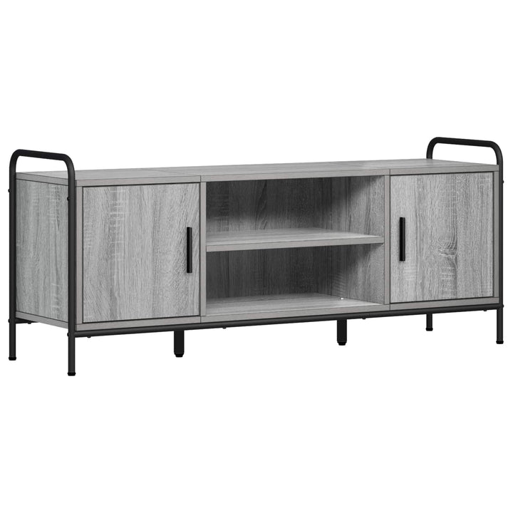 TV-skab 119 x 33 x 50 cm Grå Sonoma