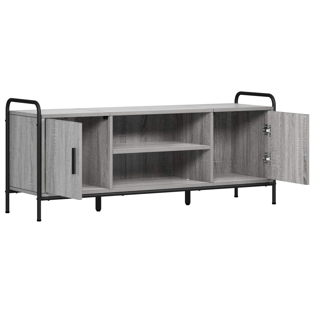 TV-skab 119 x 33 x 50 cm Grå Sonoma