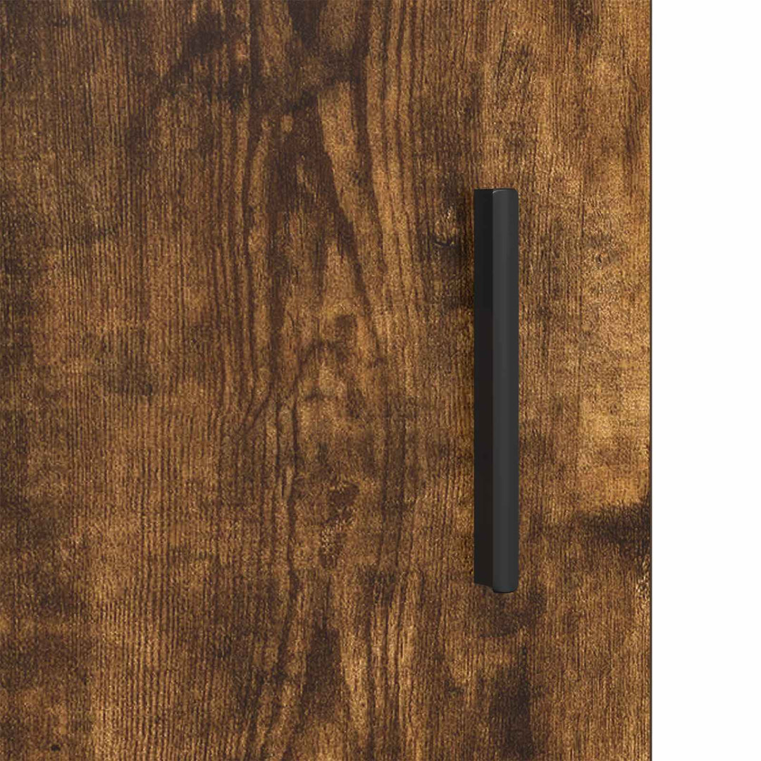 TV-skab 133 x 33 x 50 cm Røget eg Konstrueret træ