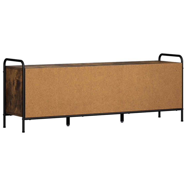TV-skab 133 x 33 x 50 cm Røget eg Konstrueret træ
