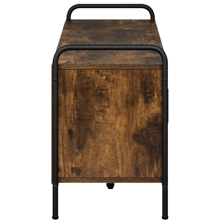 TV-skab 133 x 33 x 50 cm Røget eg Konstrueret træ