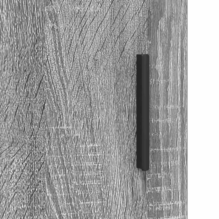 TV-skab 133 x 33 x 50 cm Grå Sonoma Konstrueret træ