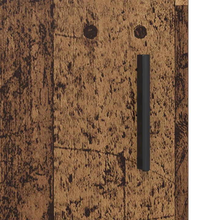 TV-skab 133 x 33 x 50 cm Gammelt træ Konstrueret træ