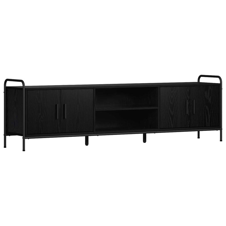 TV-skab 167,5 x 33 x 50 cm Sort eg Konstrueret træ
