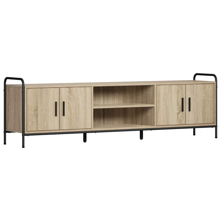 TV-skab 167,5 x 33 x 50 cm Sonoma-eg Konstrueret træ
