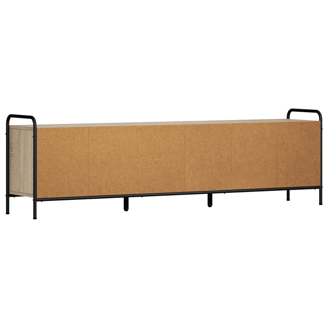 TV-skab 167,5 x 33 x 50 cm Sonoma-eg Konstrueret træ