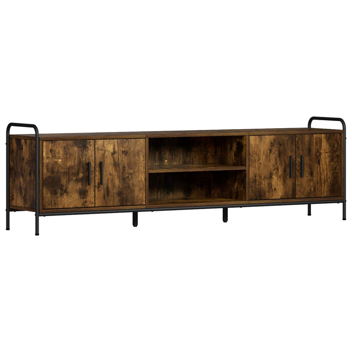 TV-skab 167,5 x 33 x 50 cm Røget eg Konstrueret træ