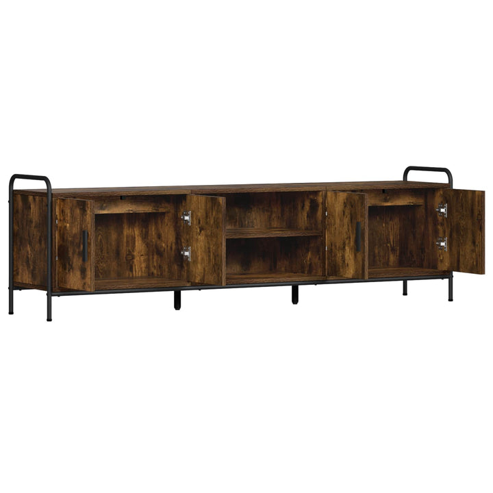 TV-skab 167,5 x 33 x 50 cm Røget eg Konstrueret træ